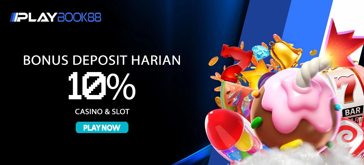 Bonus Deposit Harian 10% SLOT